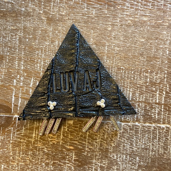 BNWT Luv Aj The Moroccan Dangle Studs Silver - Picture 3 of 5